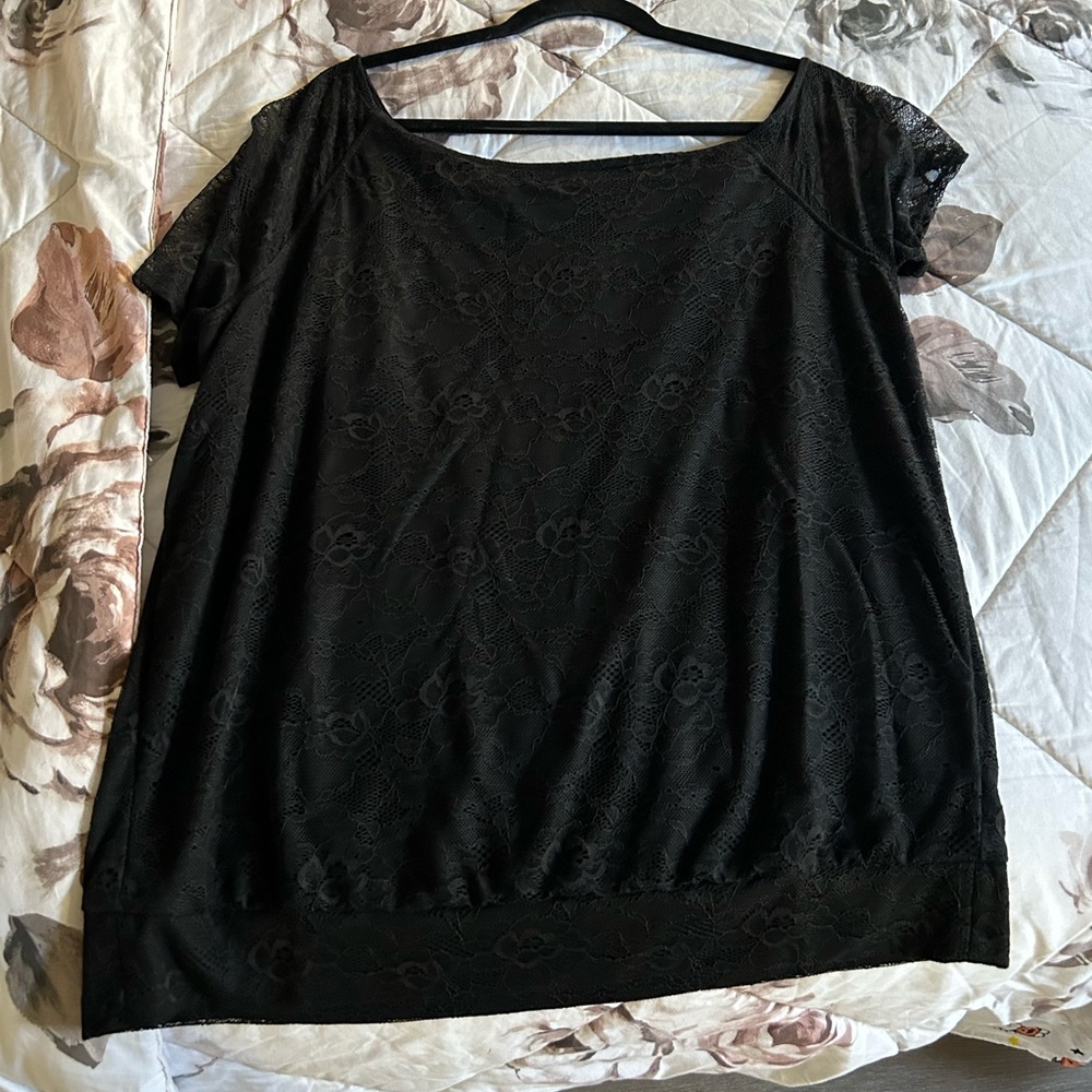 Torrid lace shirt